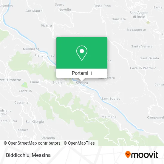 Mappa Biddicchiu