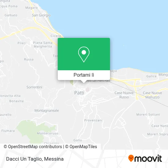 Mappa Dacci Un Taglio