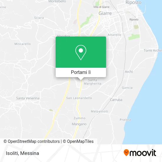 Mappa Isoliti
