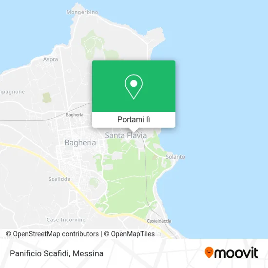 Mappa Panificio Scafidi