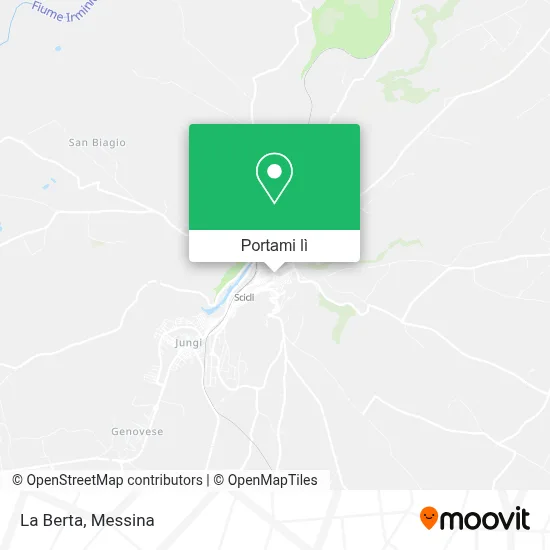 Mappa La Berta