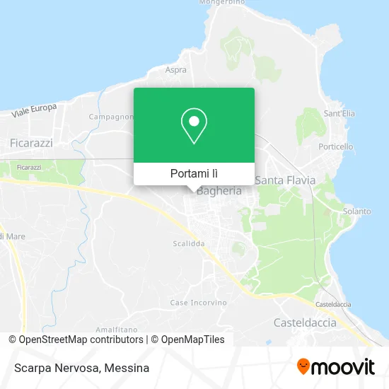 Mappa Scarpa Nervosa