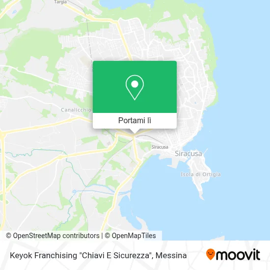 Mappa Keyok Franchising "Chiavi E Sicurezza"