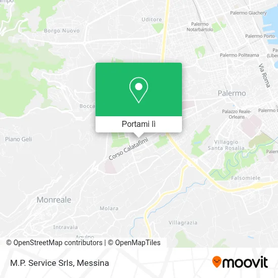 Mappa M.P. Service Srls