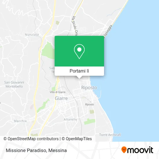 Mappa Missione Paradiso