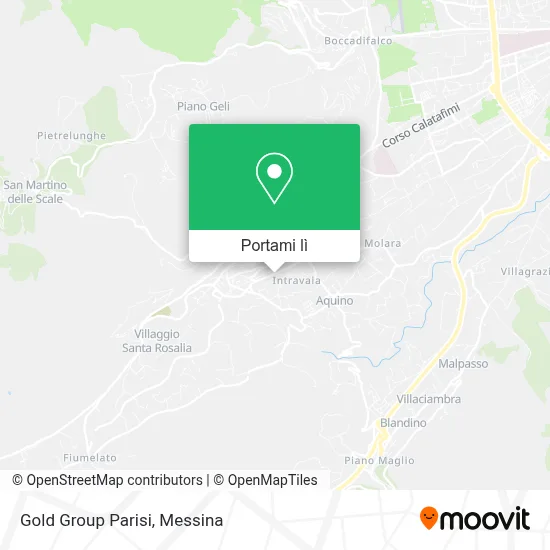 Mappa Gold Group Parisi