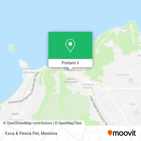 Mappa Esca & Pesca.Pet