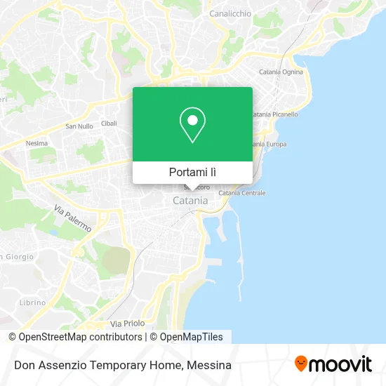 Mappa Don Assenzio Temporary Home
