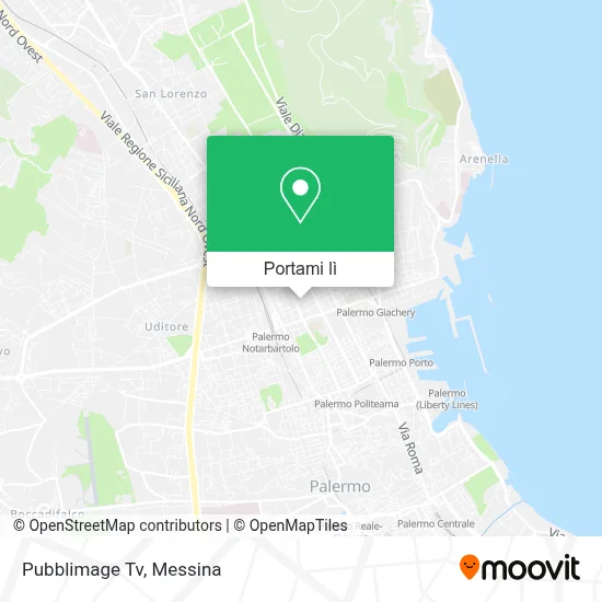 Mappa Pubblimage Tv