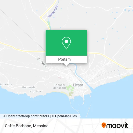 Mappa Caffe Borbone