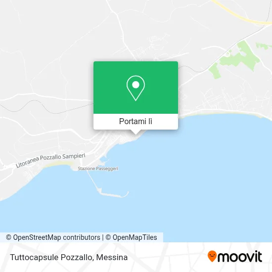 Mappa Tuttocapsule Pozzallo