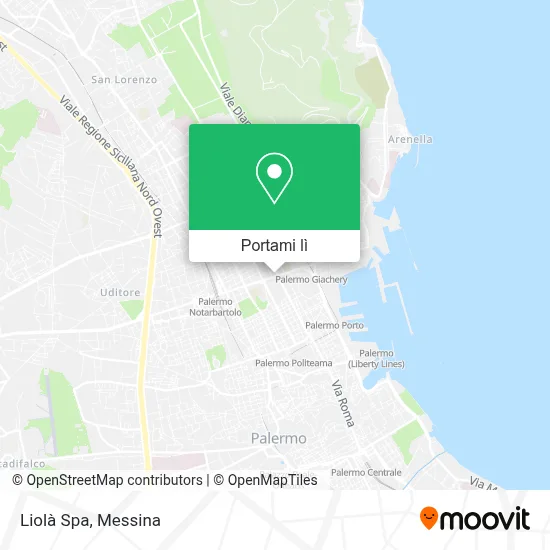 Mappa Liolà Spa