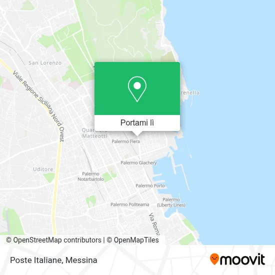 Mappa Poste Italiane