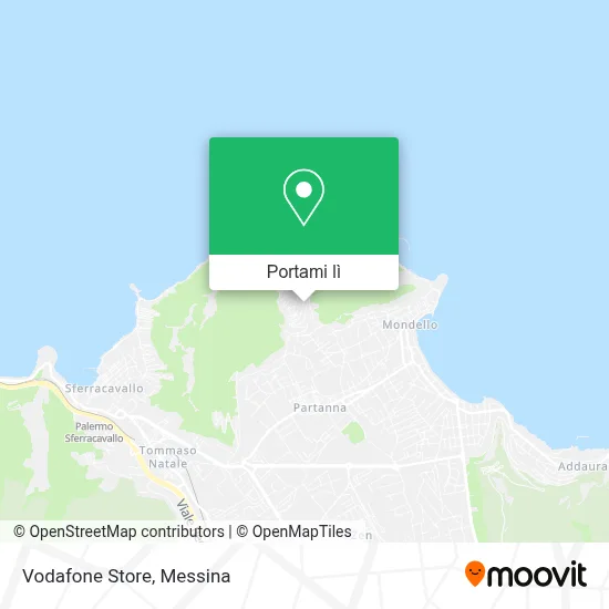 Mappa Vodafone Store