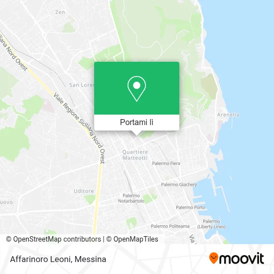 Mappa Affarinoro Leoni