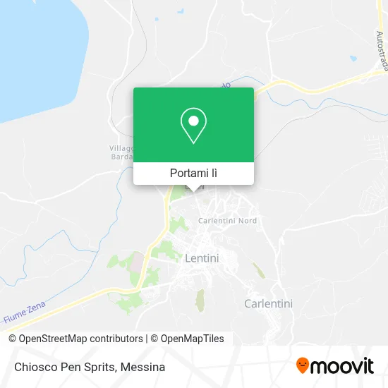 Mappa Chiosco Pen Sprits