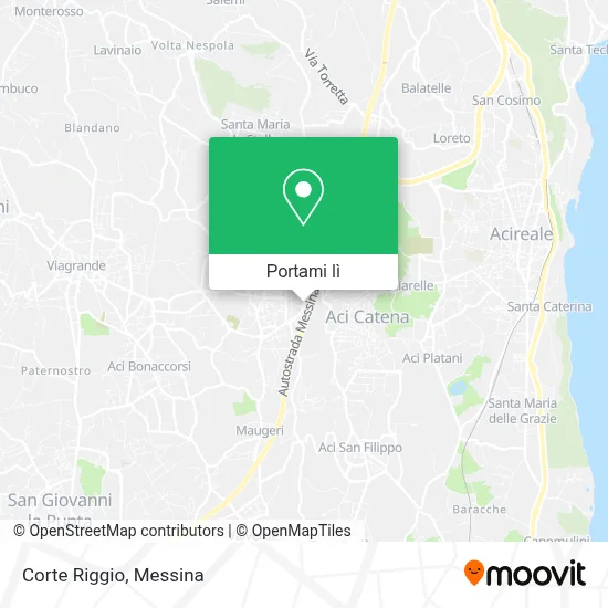 Mappa Corte Riggio