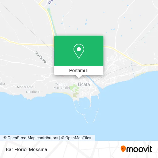 Mappa Bar Florio