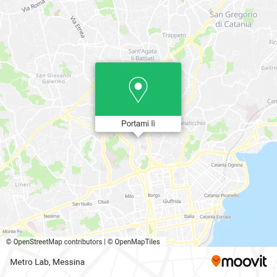 Mappa Metro Lab