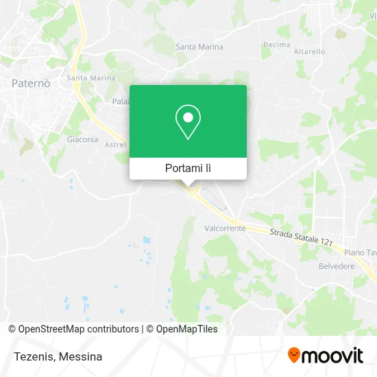 Mappa Tezenis