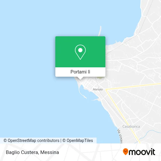 Mappa Baglio Custera