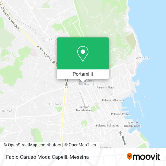 Mappa Fabio Caruso Moda Capelli