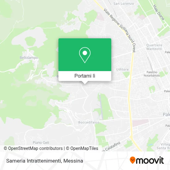 Mappa Sameria Intrattenimenti