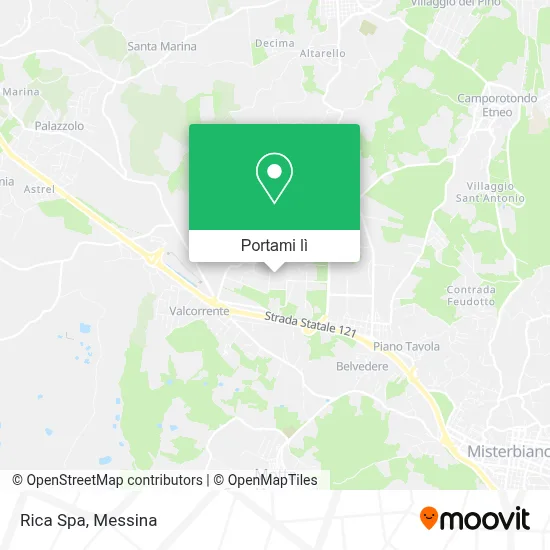 Mappa Rica Spa