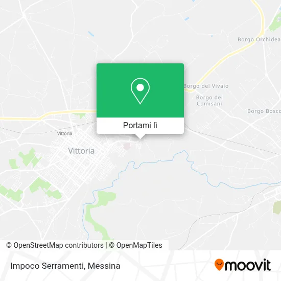 Mappa Impoco Serramenti