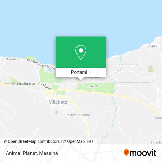Mappa Animal Planet