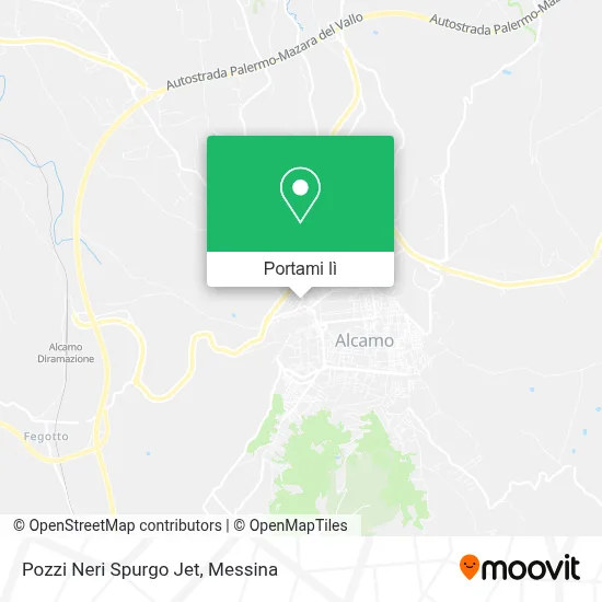 Mappa Pozzi Neri Spurgo Jet