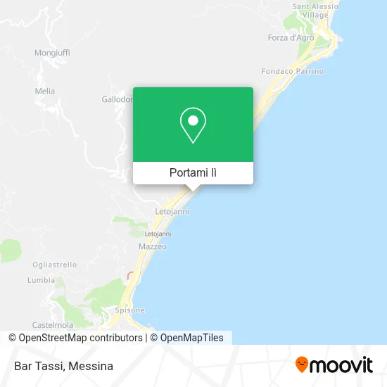 Mappa Bar Tassi