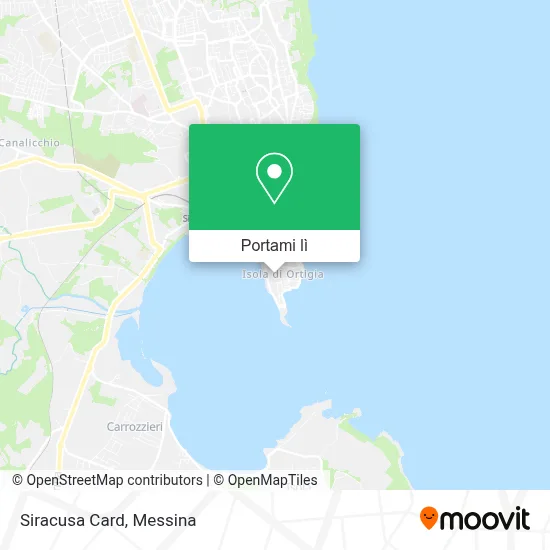 Mappa Siracusa Card