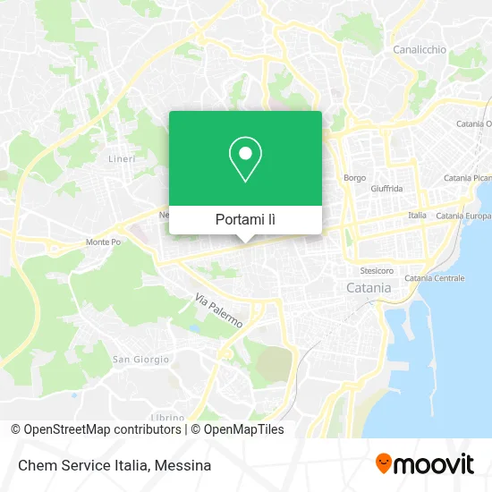 Mappa Chem Service Italia