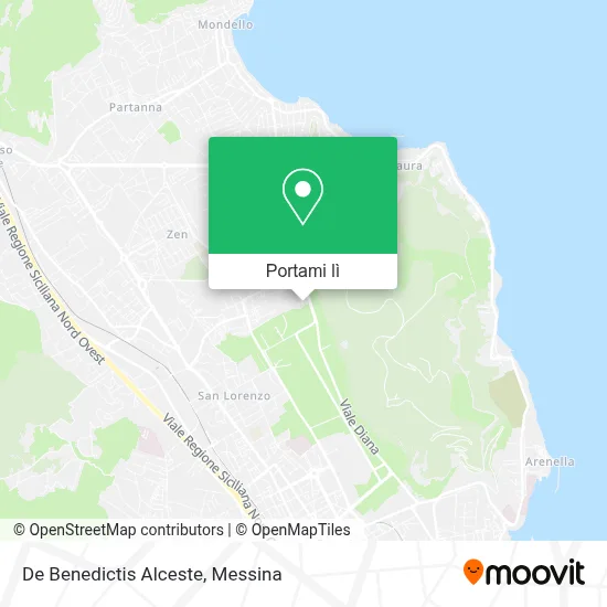 Mappa De Benedictis Alceste