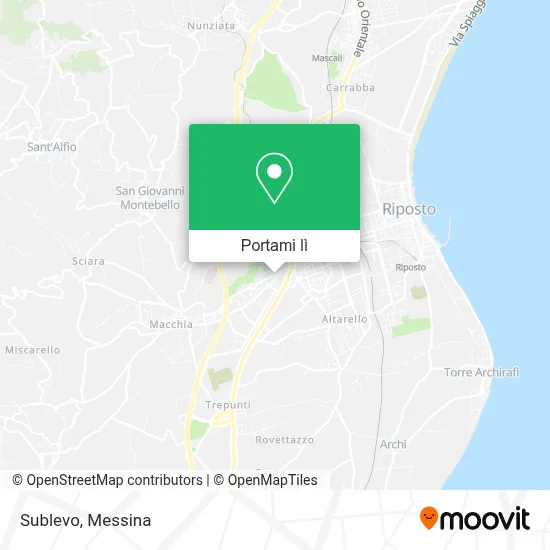 Mappa Sublevo