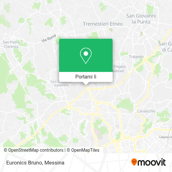 Mappa Euronics Bruno