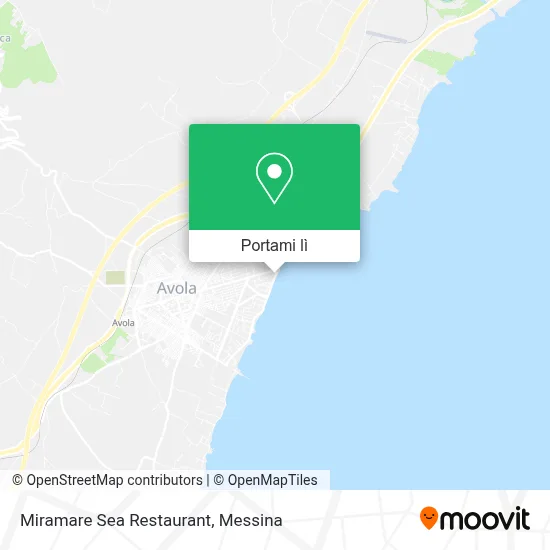 Mappa Miramare Sea Restaurant