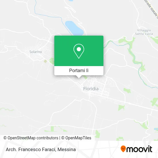 Mappa Arch. Francesco Faraci