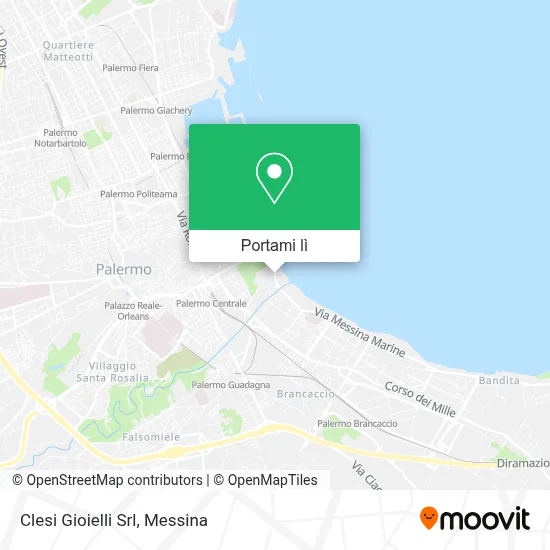 Mappa Clesi Gioielli Srl