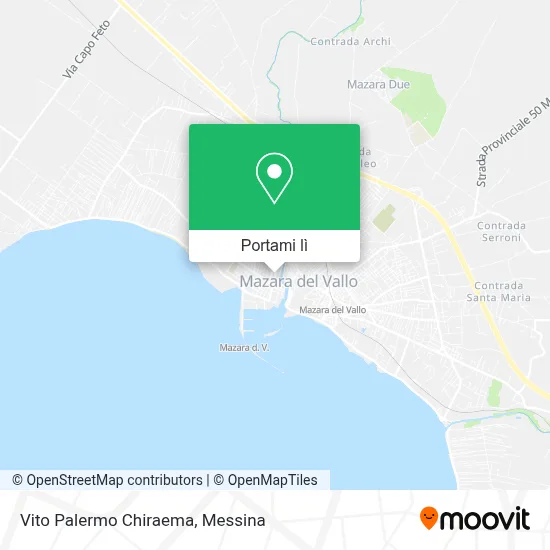Mappa Vito Palermo Chiraema