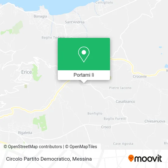 Mappa Circolo Partito Democratico