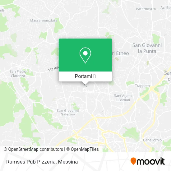 Mappa Ramses Pub Pizzeria