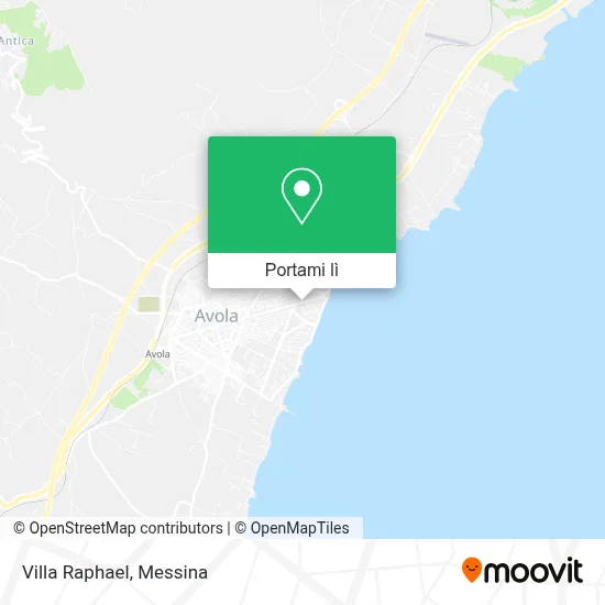 Mappa Villa Raphael