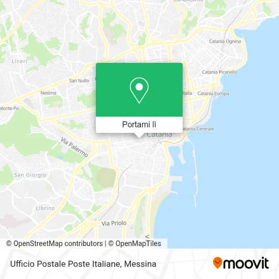 Mappa Ufficio Postale Poste Italiane
