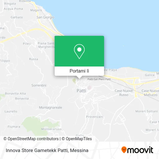 Mappa Innova Store Gametekk Patti