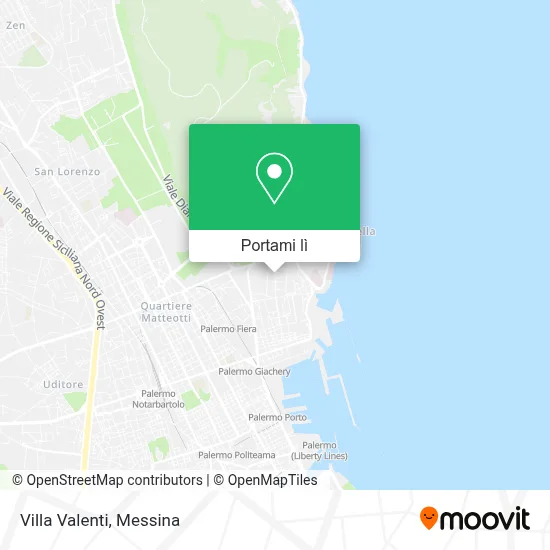 Mappa Villa Valenti