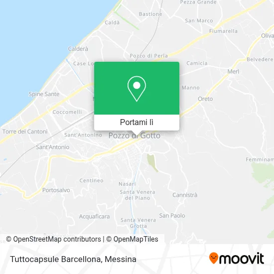 Mappa Tuttocapsule Barcellona