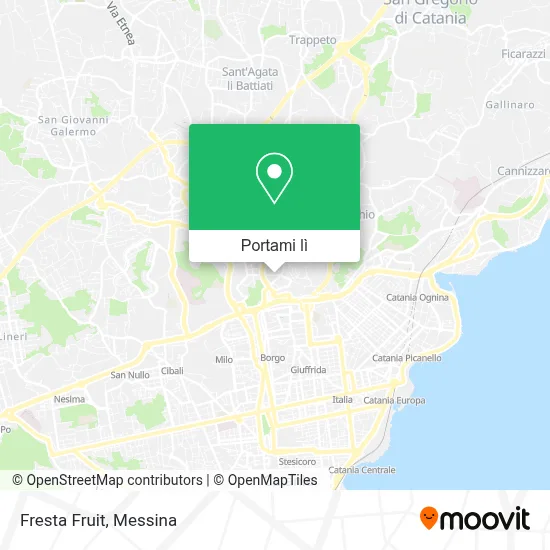 Mappa Fresta Fruit