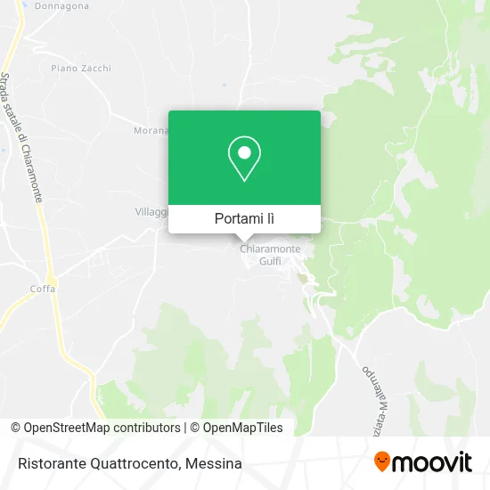 Mappa Ristorante Quattrocento